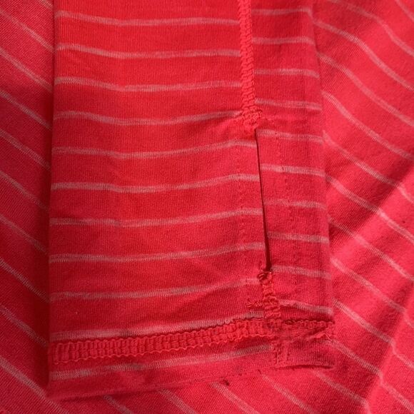 Long Sleeve Fitted Athletic Running‎ Thumb Holes Reflective Top Hot Pink S - Picture 3 of 9